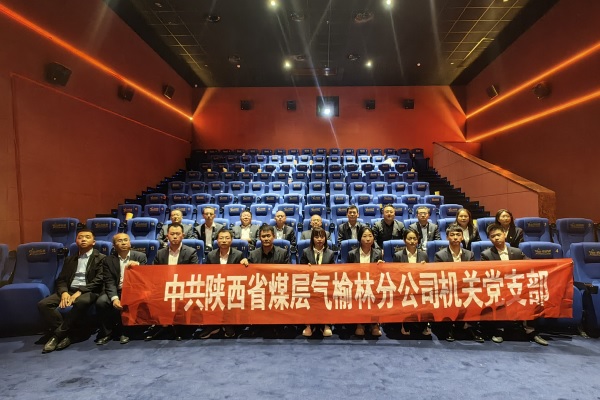 榆林分公司機(jī)關(guān)黨支部組織開展《志愿軍·雄兵出擊》觀影主題黨日活動(dòng).jpg