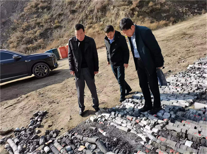 韓城分公司桑樹坪二號井2號水文長觀孔順利通過驗收.png
